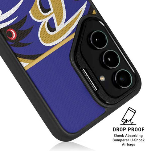 NFL Baltimore Ravens Zone Block Galaxy S24 FE Kickstand Case